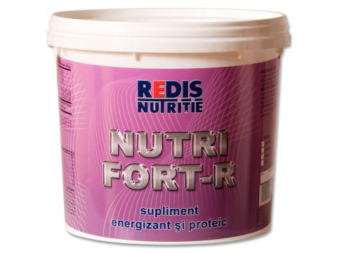 Supliment energizant si proteic, Nutrifort-R, Redis, galeata 2.5 kg